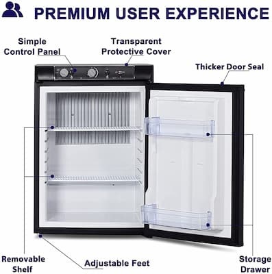 Techomey Propane Refrigerator